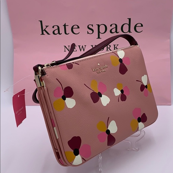 Kate Spade New York Triple Gusset Crossbody Dusk - Picture 3 of 16